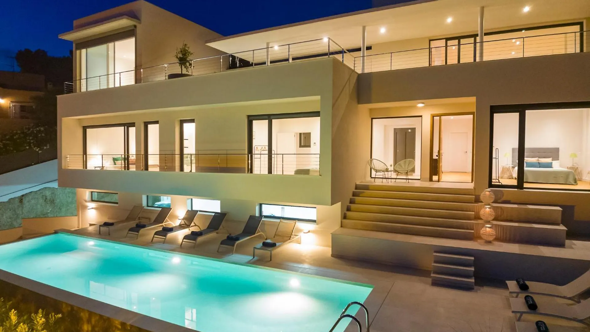 טאלאמאנקה Villa In Ibiza Town Sleeps 10 - Villa Vue 0*,  ספרד